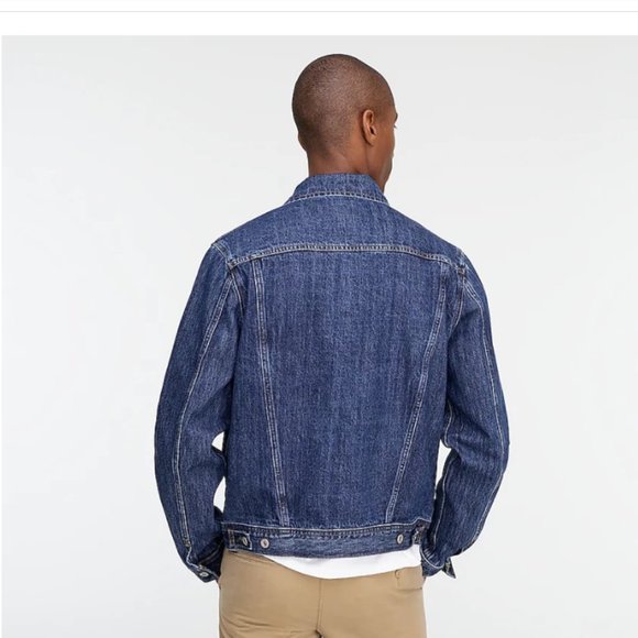 SOLD - NWT - J. Crew Men's denim jacket - Picture 2 of 9
